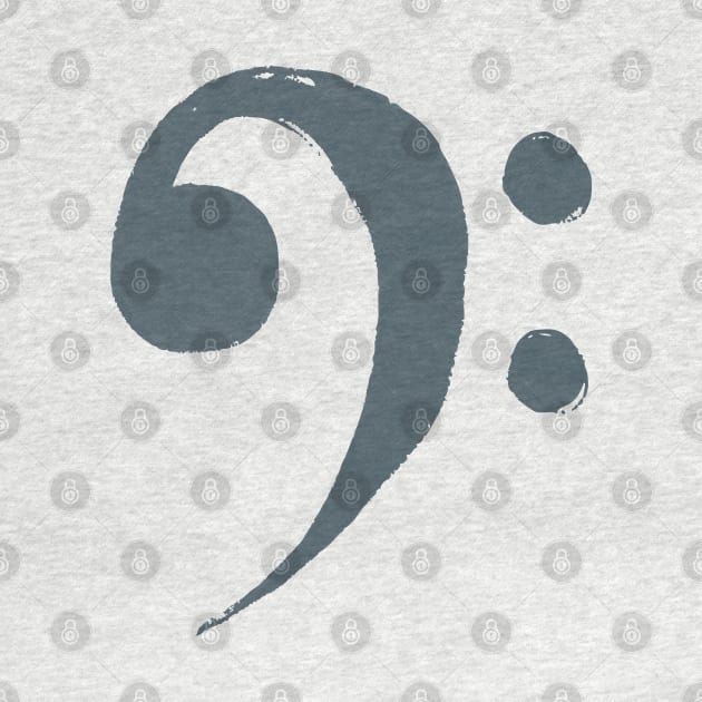 Bass clef Aesthetic by Harpleydesign